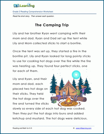 the camping trip story pdf