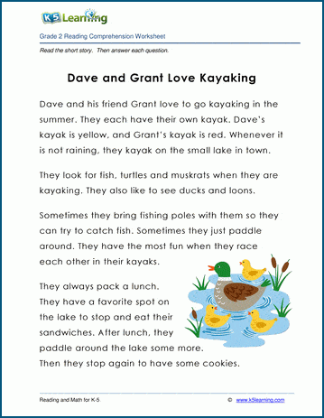 Playing Catch - Grade 2 Children's Story