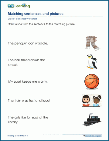 Easy Sentences In English For Grade 1 - Infoupdate.org