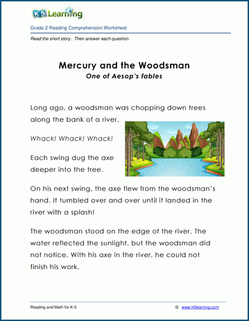 Mercury And The Woodman - Intermediate Spanish Short Story