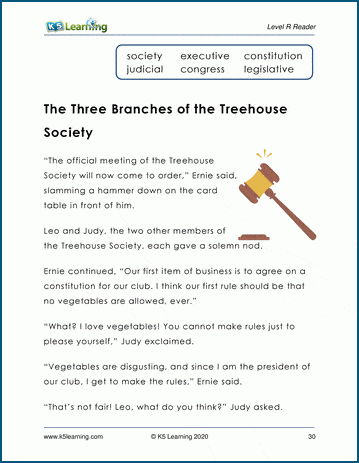 The Three Branches Of The Treehouse Society - Level R Children's Story | K5 Learning