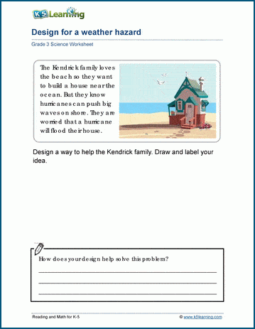 Design weather solutions worksheets