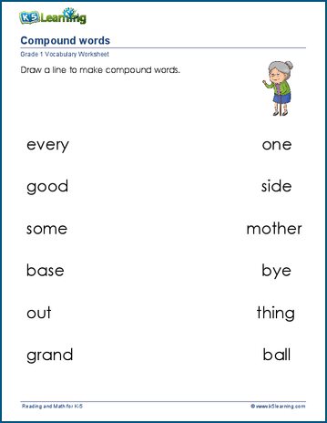 compound words worksheet